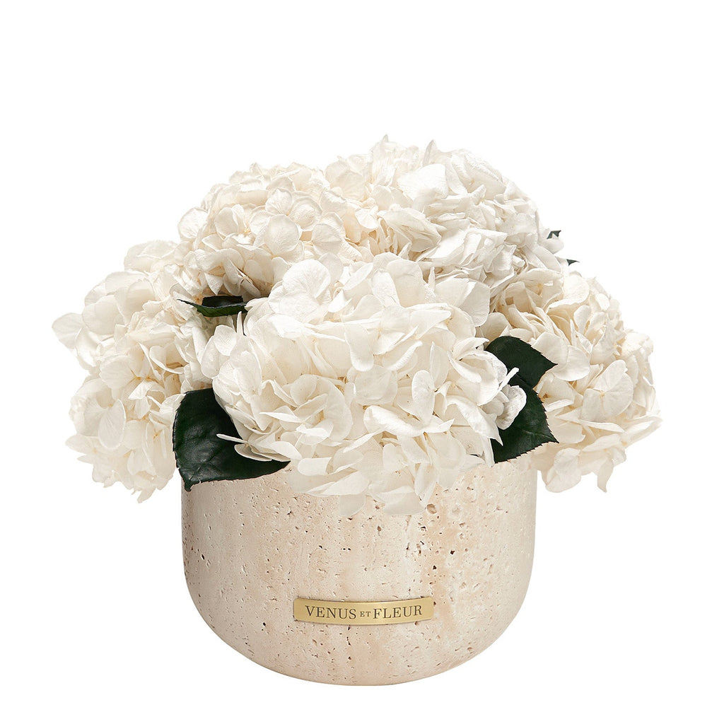 Terre Travertine Vase